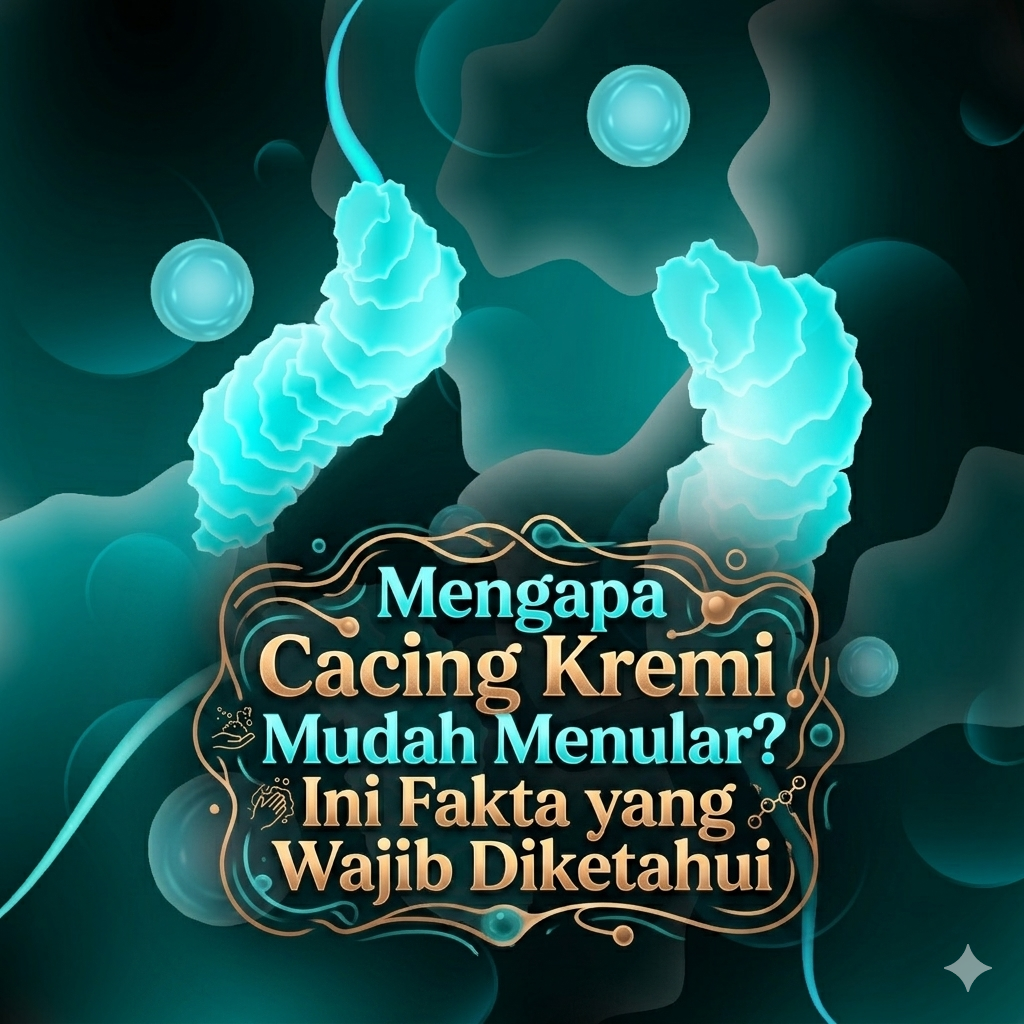 Mengapa Cacing Kremi Mudah Menular? Ini Fakta yang Wajib Diketahui