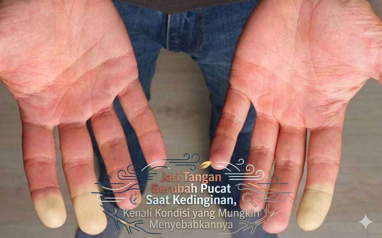 Jari Tangan Berubah Pucat Saat Kedinginan, Kenali Kondisi yang Mungkin Menyebabkannya