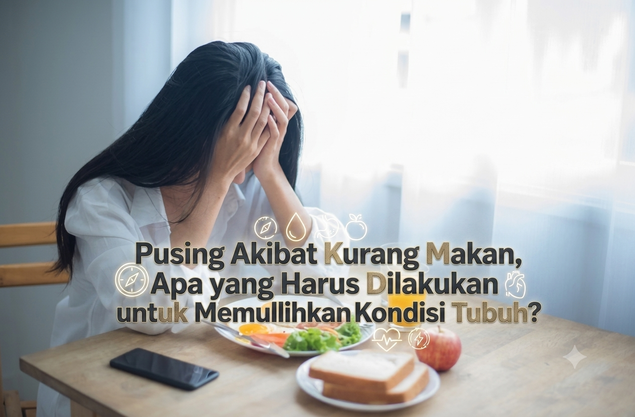 Pusing Akibat Kurang Makan, Apa yang Harus Dilakukan untuk Memulihkan Kondisi Tubuh?