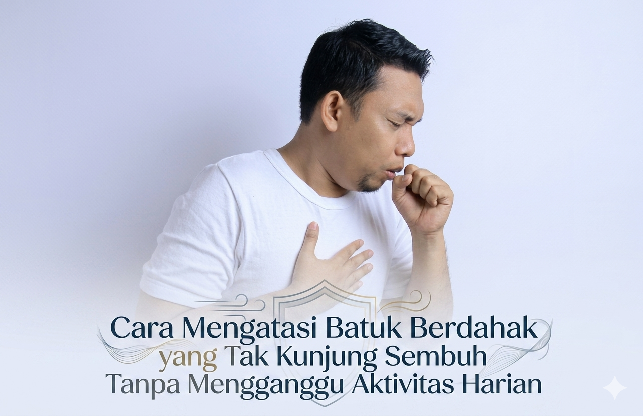 Cara Mengatasi Batuk Berdahak yang Tak Kunjung Sembuh Tanpa Mengganggu Aktivitas Harian