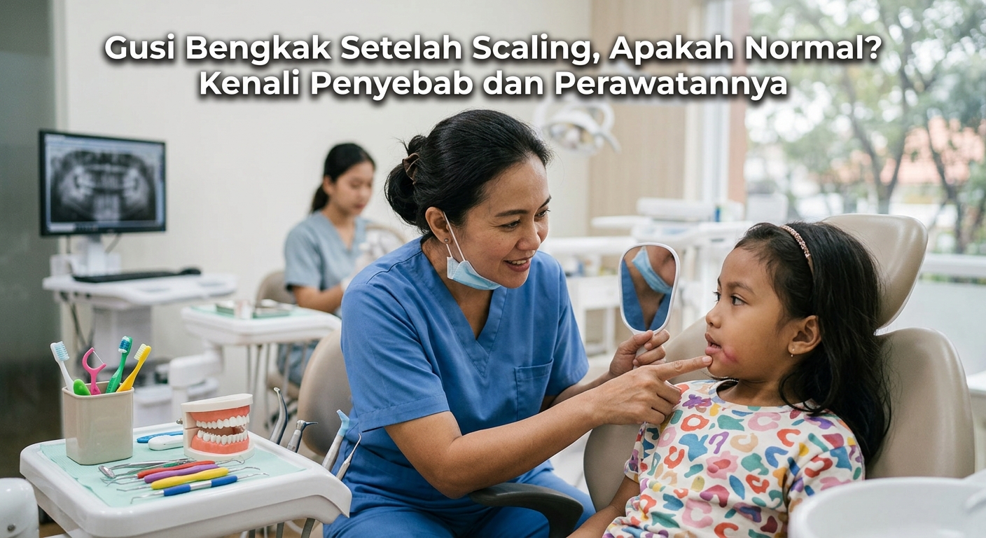 Gusi Bengkak Setelah Scaling, Apakah Normal? Kenali Penyebab dan Perawatannya
