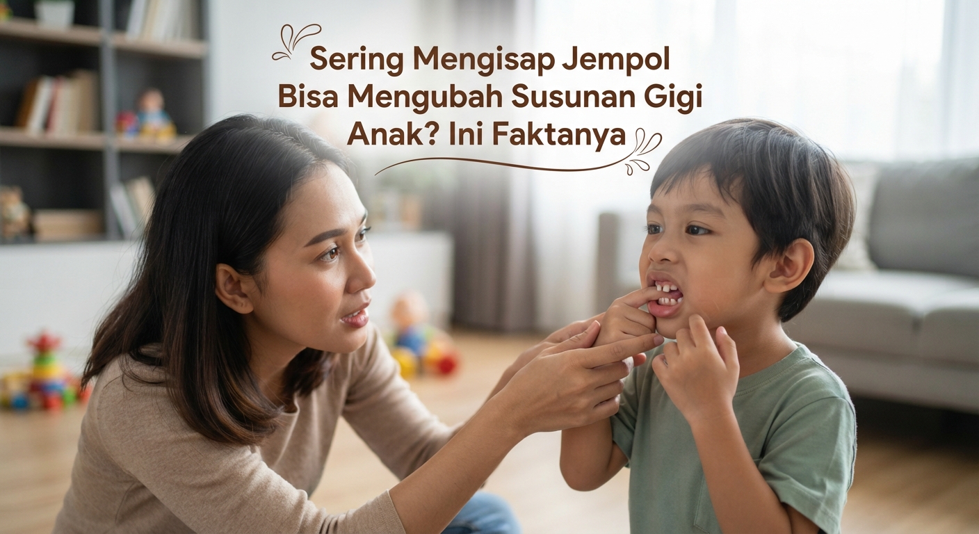Sering Mengisap Jempol Bisa Mengubah Susunan Gigi Anak? Ini Faktanya